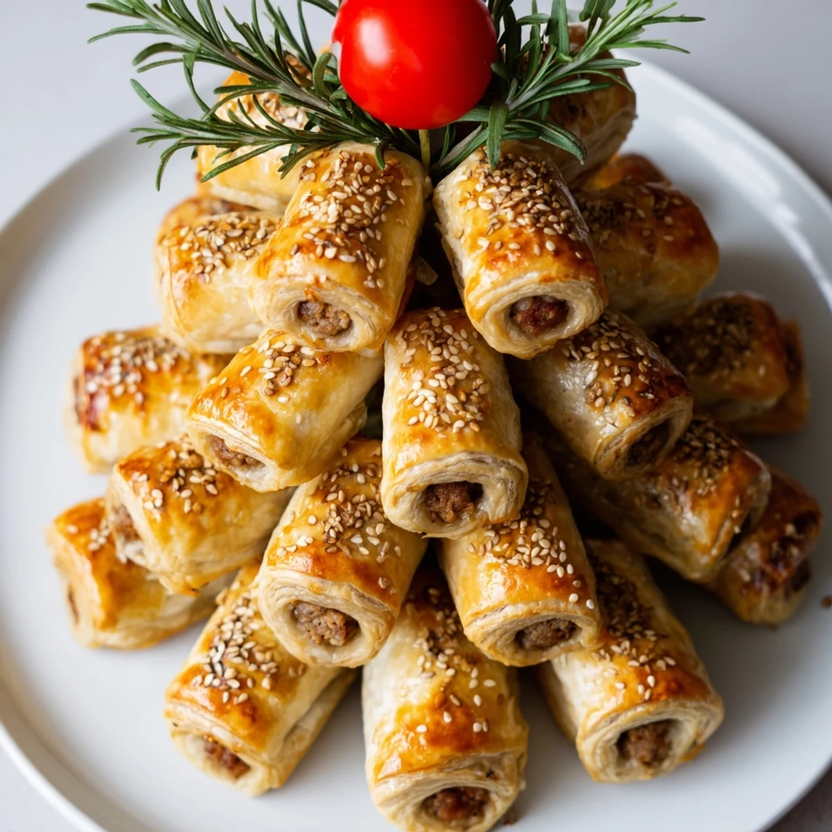 Mini Sausage Roll Christmas