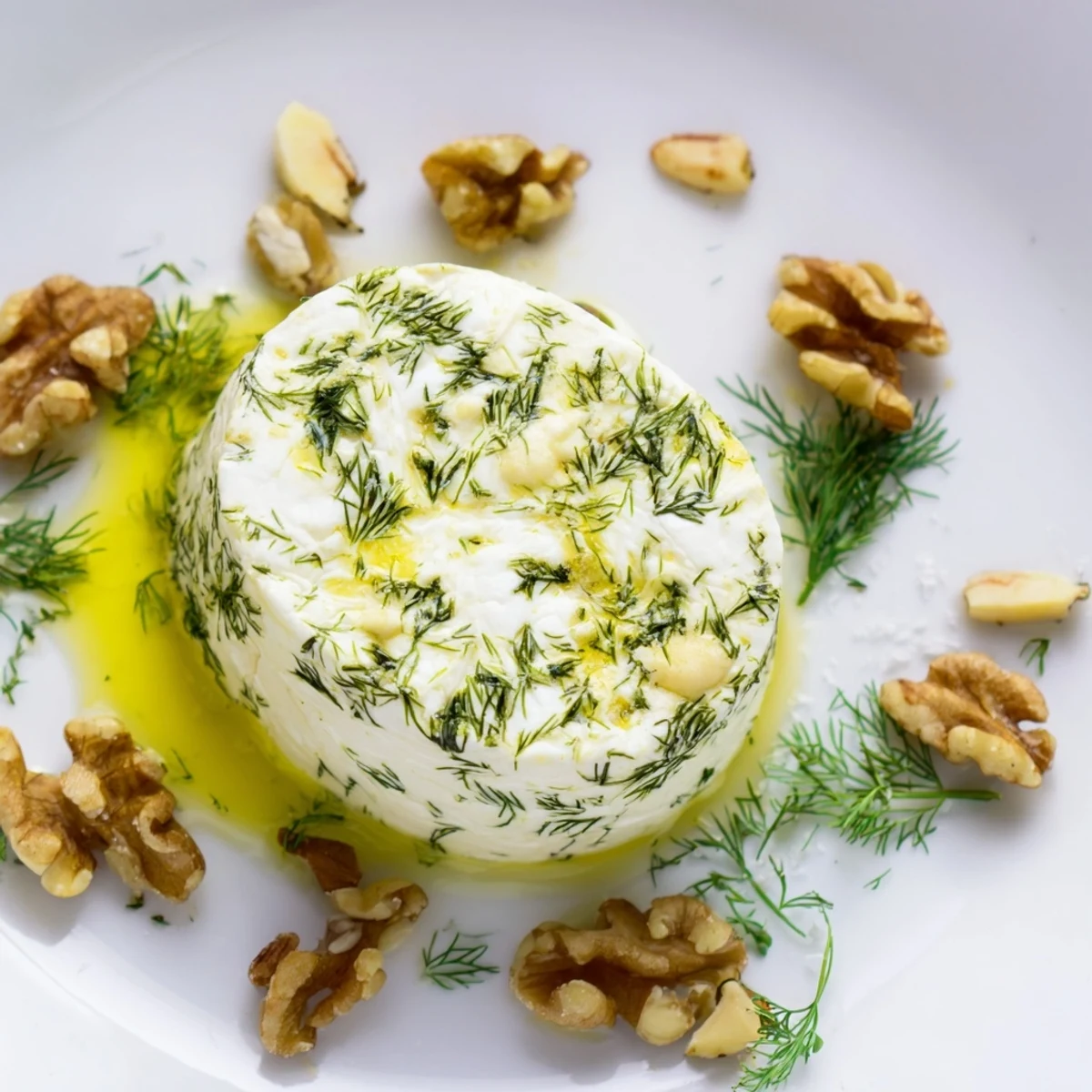 Imagine the "Fossil Record": Soft cheese "fossils" with nuts for a visually appealing and tasty appetizer.