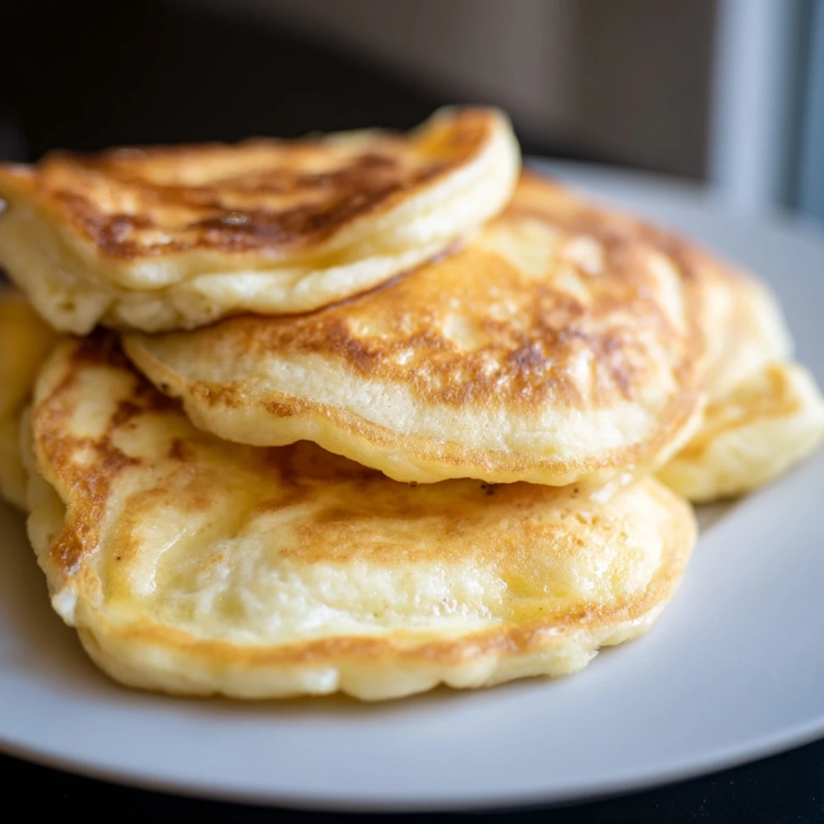 Fluffy scrambled pancakes: a warm, golden skillet filled with rustic, one-bowl breakfast deliciousness.