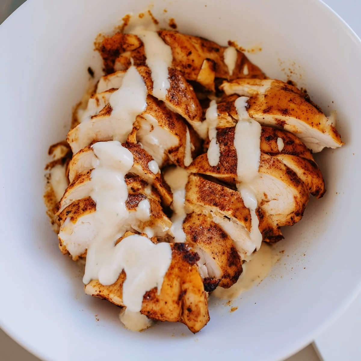 Bright lemon-tahini sauce drizzles over a nourishing bowl with tomatoes, cucumber, and red onion for a fresh Mediterranean-inspired meal.