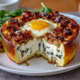 Easter Savory Pie Ham Eggs