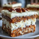 Carrot Cake Cheesecake Bars