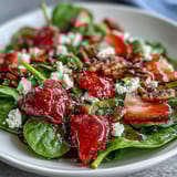 Spring Strawberry Spinach Salad