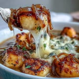 Gnocchi French Onion Soup