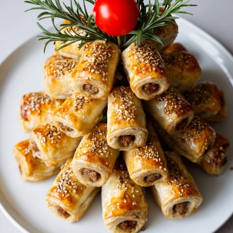 Mini Sausage Roll Christmas