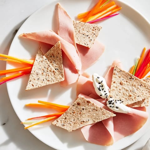 Paper Crane Appetizer