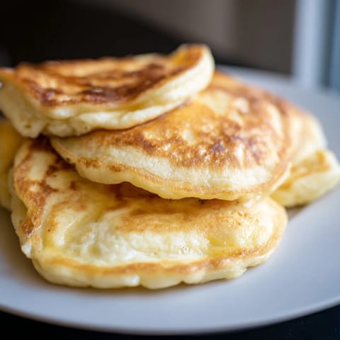 Fluffy scrambled pancakes: a warm, golden skillet filled with rustic, one-bowl breakfast deliciousness.