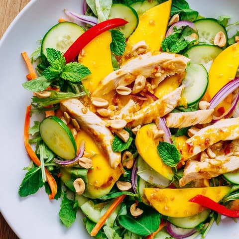 Thai Mango Chicken Salad
