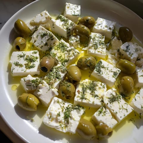 Turkish Olives Cheese Board