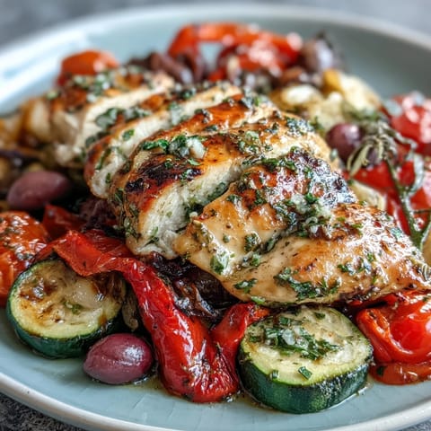 Tender chicken and fresh vegetables infused with zesty lemon and aromatic oregano, wrapped in foil for easy grilling or baking.  