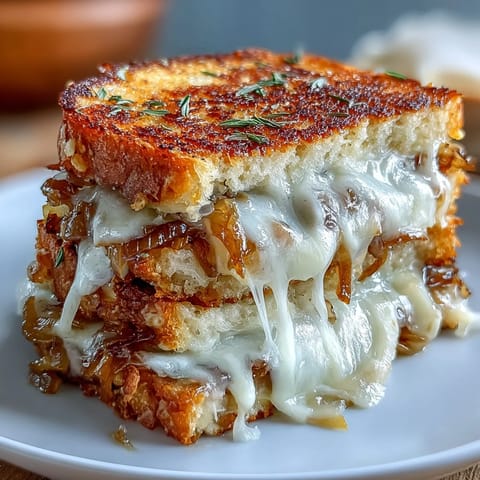 Sourdough French Onion Grilled Cheese