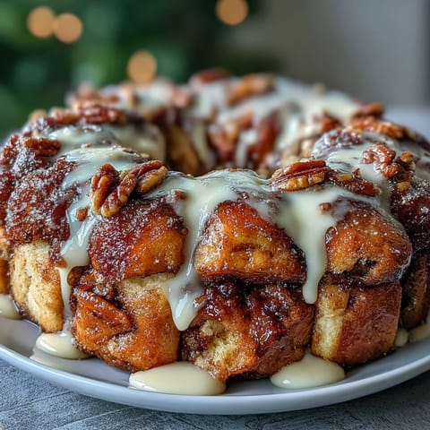 King Cake Pull-Apart Bread