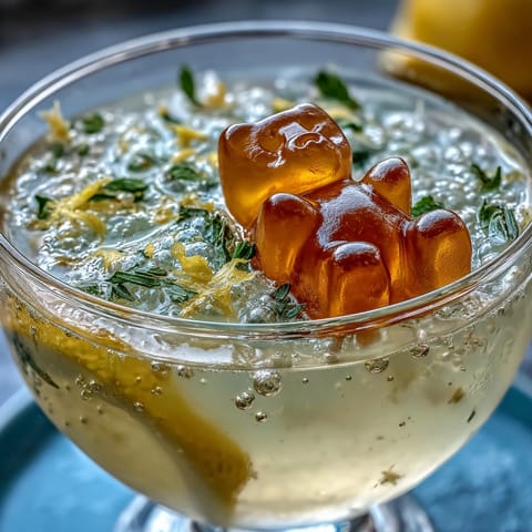 Gummy Bear Lemonade Jelly Cups #362