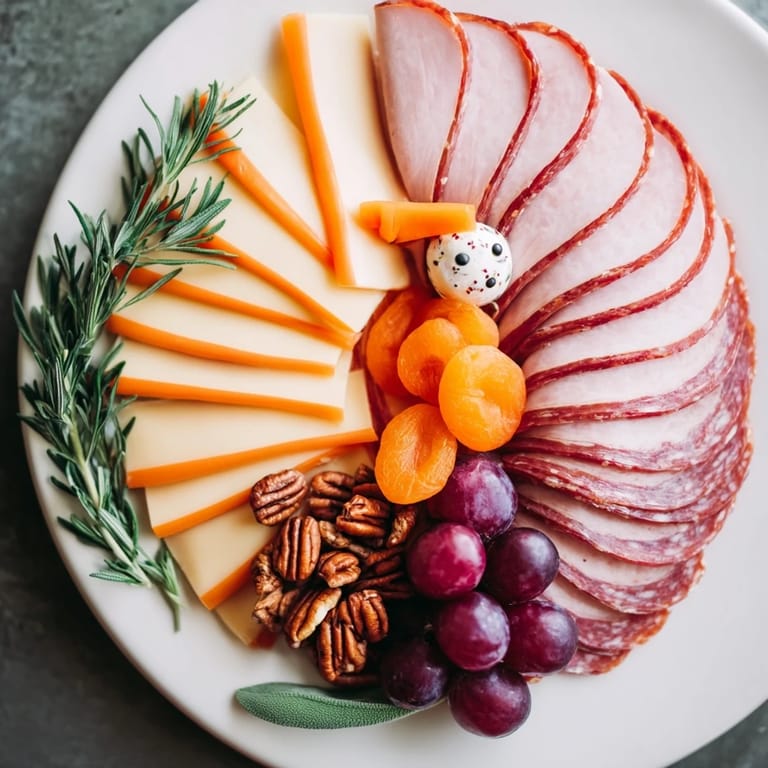 Delicious The Turkey Tail Fan provides a beautiful, savory selection, perfect for pre-Thanksgiving Day celebrations.