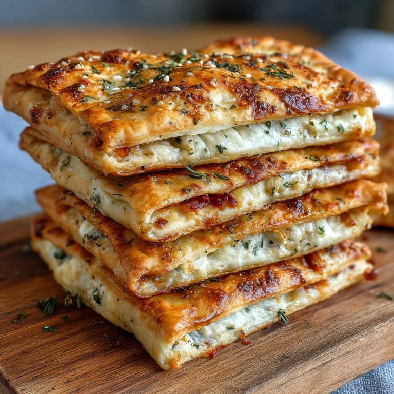 Warm High Protein Pizza Hot Pockets sit on a rustic plate next to a fresh green salad, ready for a healthy lunch or dinner.