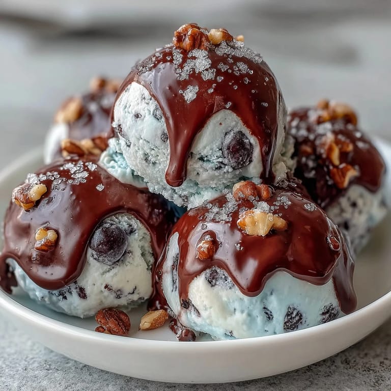 Wholesome blueberry yogurt clusters with walnuts, coated in rich dark chocolate for a nutritious treat.  