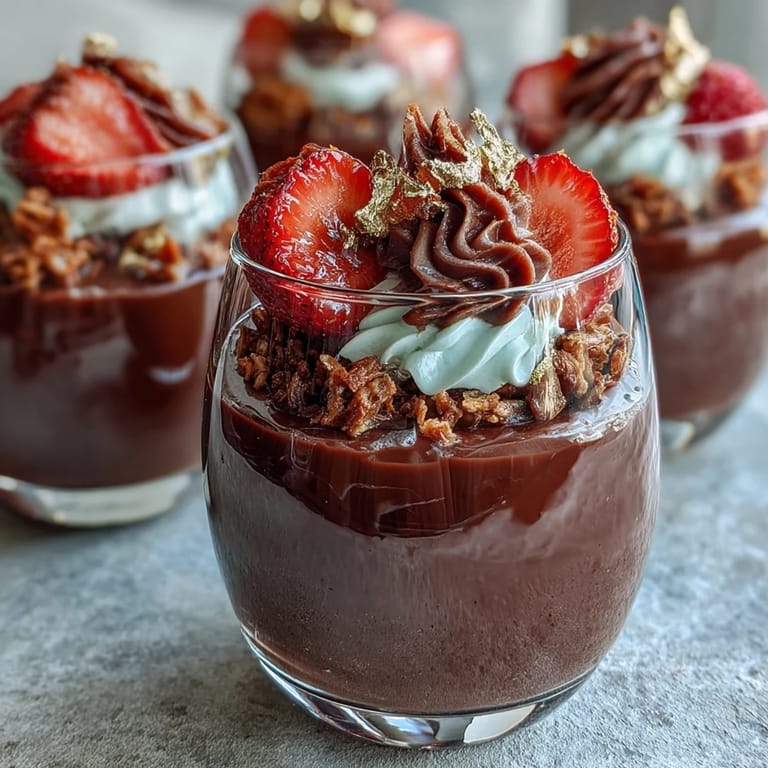 Luxurious Dubai Chocolate Strawberry Cups with Kataifi and Pistachio Cream, a stunning Middle Eastern dessert with crunchy kataifi, smooth chocolate, and vibrant strawberries for a showstopping treat.