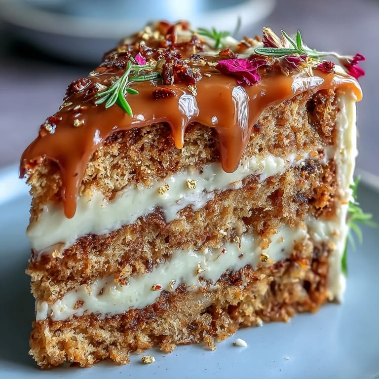 Showstopping Taurus Cake: moist butterscotch sponge layered with floral buttercream in earthy hues