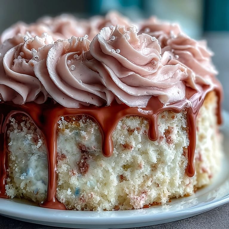 Decadent Bridal Shower Rosé Velvet Cake, showcasing a shimmering gold finish.